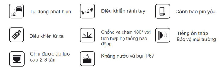 Thiết bị Khóa vị trí đỗ xe thông minh ZKTeco Plock 2